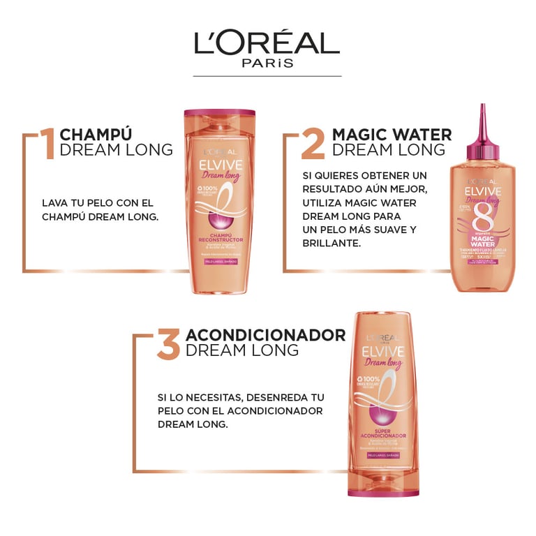 Elvive Dream Long Súper Acondicionador 300 ml de L'Oreal Paris
