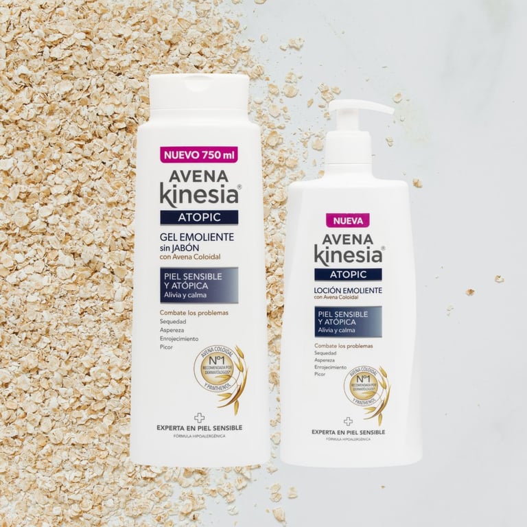 Topic Hafer Seifenfreies Emollient Gel 750 ml von Avena Kinesia