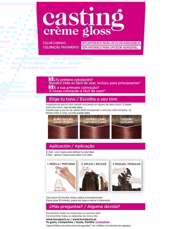 Casting Crème Gloss #550 - Caoba de L'Oreal Paris