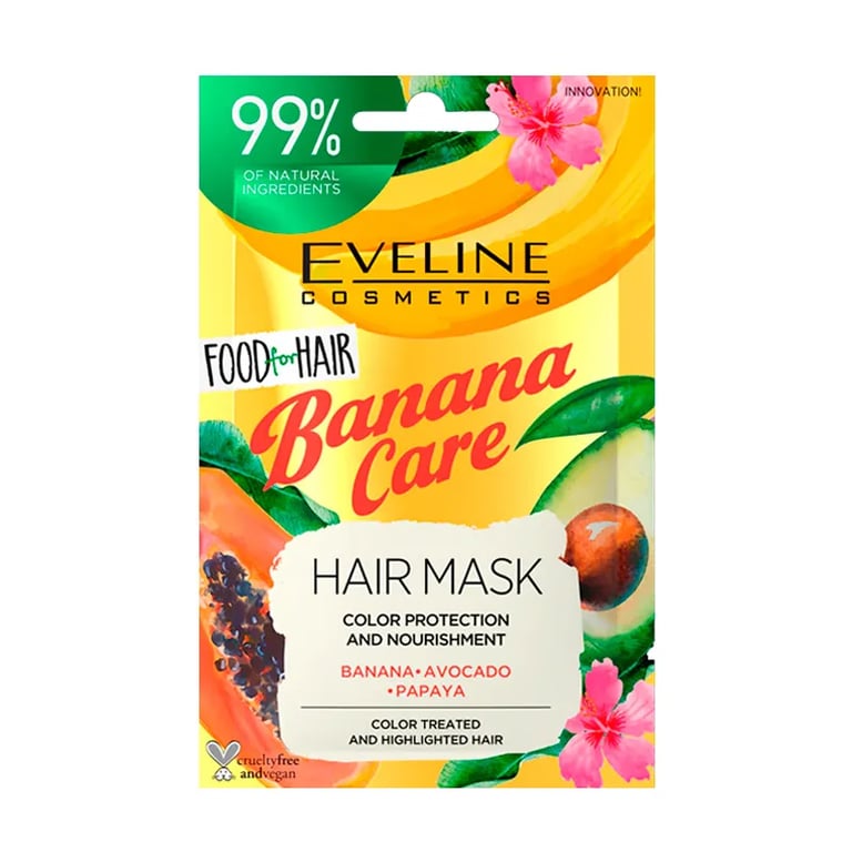 Food For Hair Banana Care Mascarilla Nutritiva