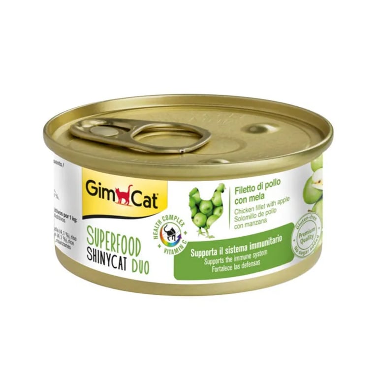 Superfood Shinycat Duo Pollo e Mela