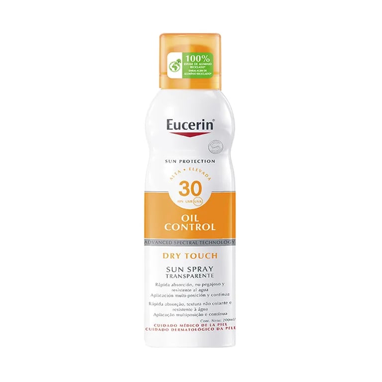 Eucerin Sun Spray Transparent Trockener Touch LSF30
