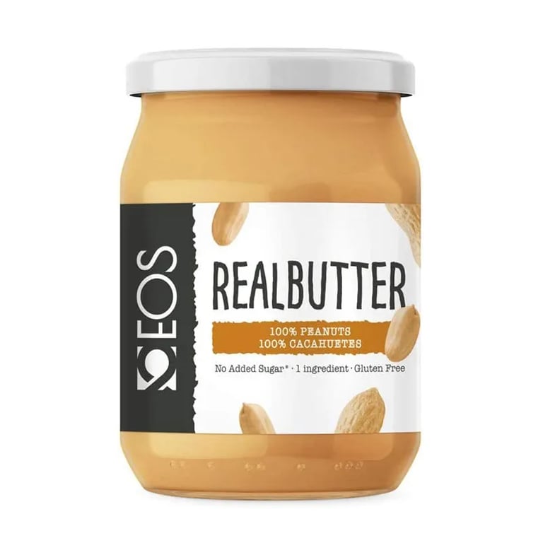 Real Butter 100% Mantequilla De Cacahuetes