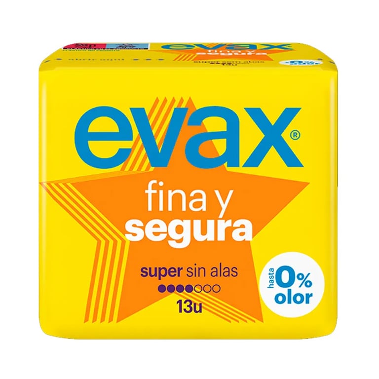 Evax Fina Y Segura Super Sin Alas