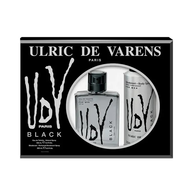 Udv Black for Men Set EDT 100 ml + Deodorante 200 ml