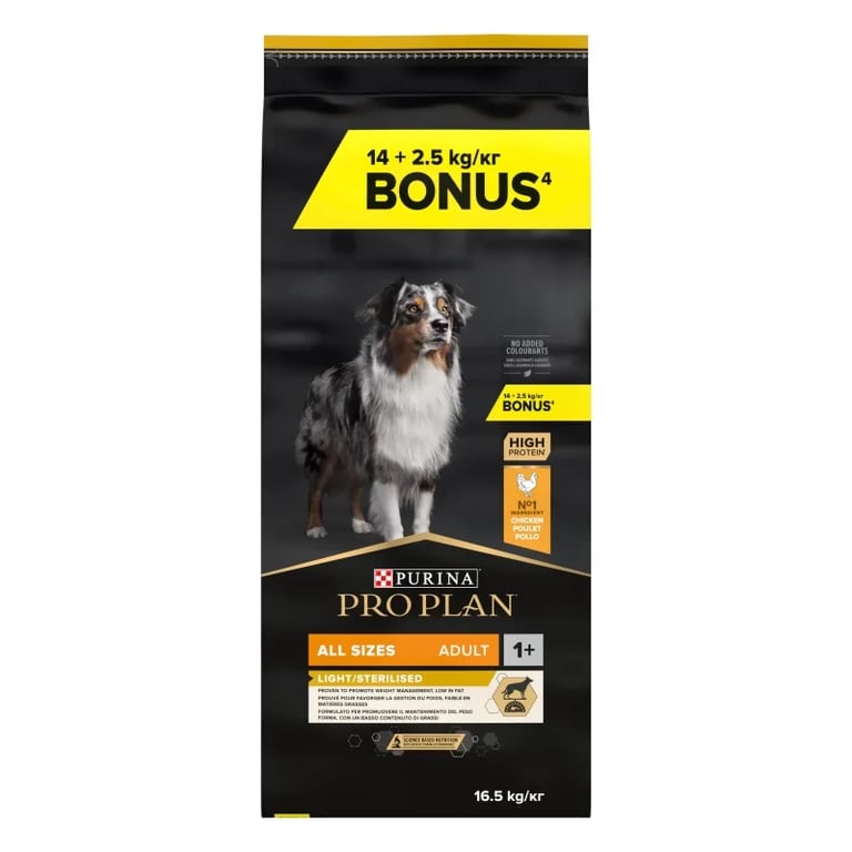 Cane Adulto Tutte Taglie Light Sterilizzato Pollo - imagen 2 de 12