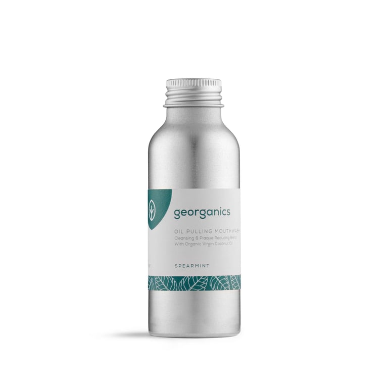Enjuague Bucal Oil Pulling con Hierbabuena