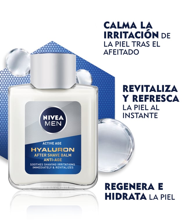 Men Active Age Hyaluron Balsamo After Shave 100 ml de Nivea