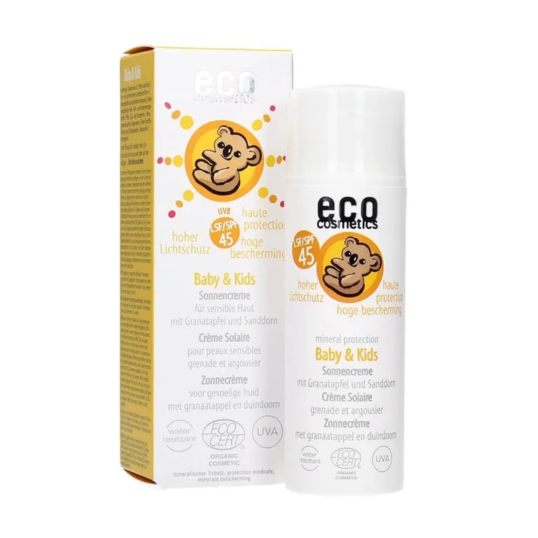 PROTECTOR SOLAR BEBÉ Y NIÑOS ECO SPF45