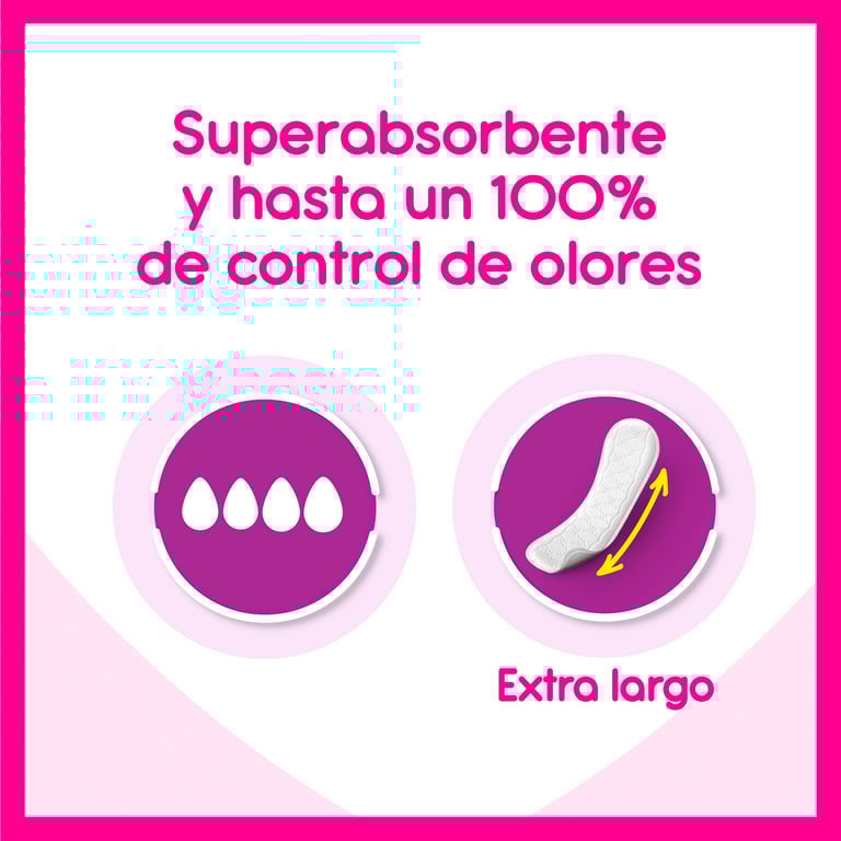 Plus Long Fragrância Fresca 40 Unds da Carefree