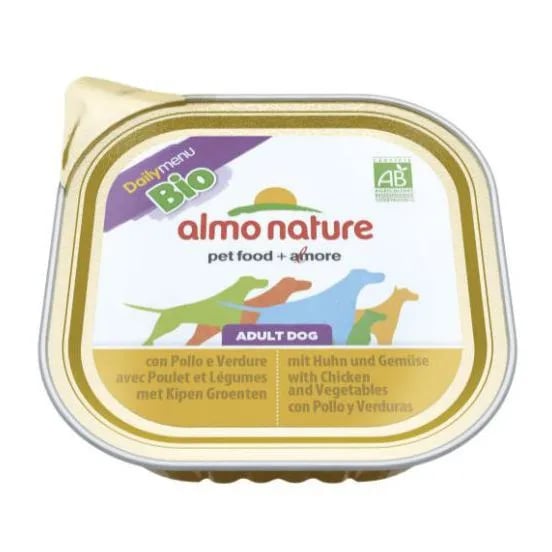 Adult Dog Daily Menu Bio Huhn