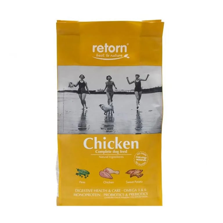 Pienso Natural Para Perros De Pollo