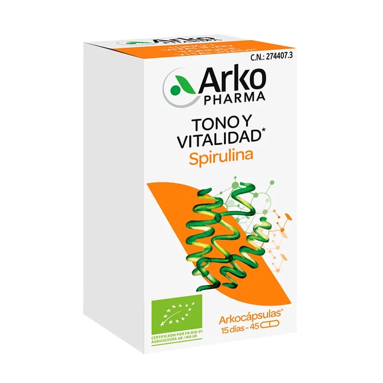 ARKOCÁPSULAS SPIRULINA