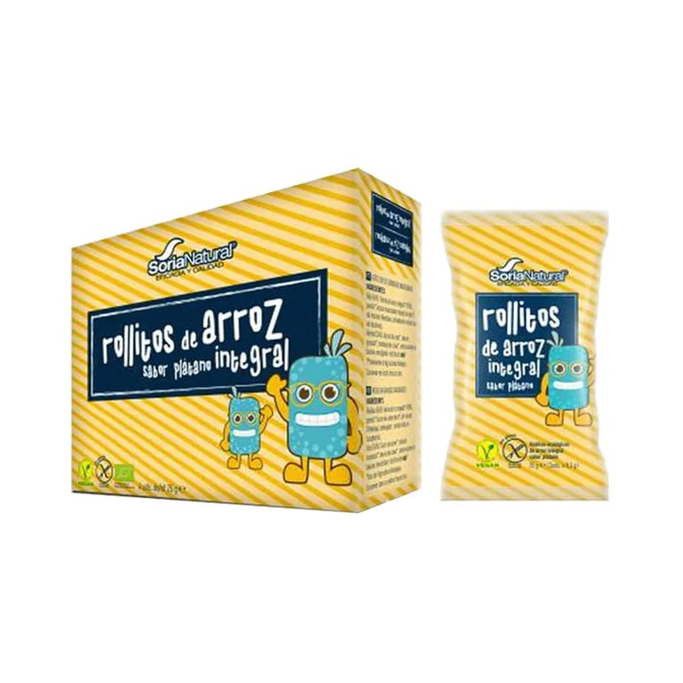 Rolitos Arroz Integral Sabor Banana
