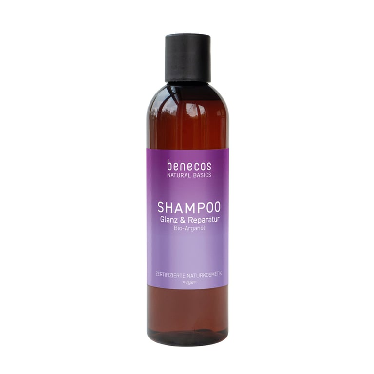 Champú Brillo y Reparación con Aceite de Argán Ecológico
