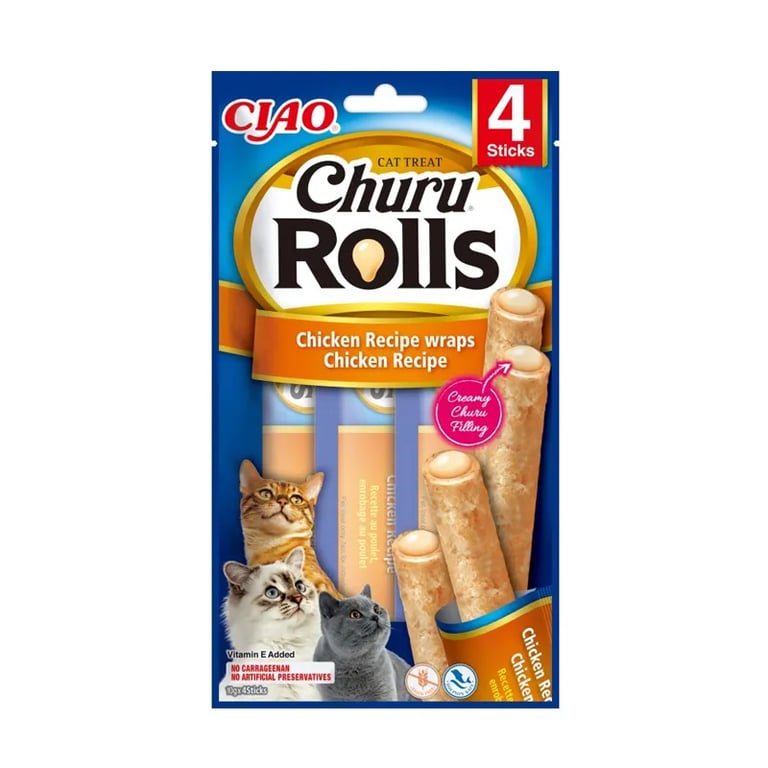 Cat Rolls Receita De Frango