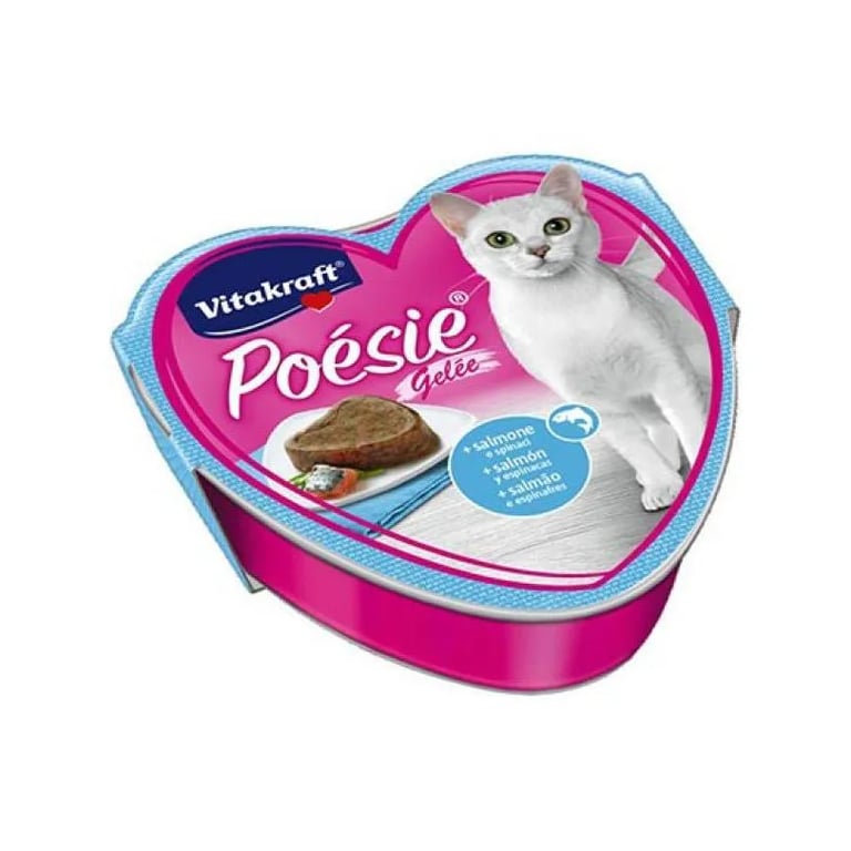 Poésie Gelatina Con Salmón y Espinacas 1 Lata De 85g