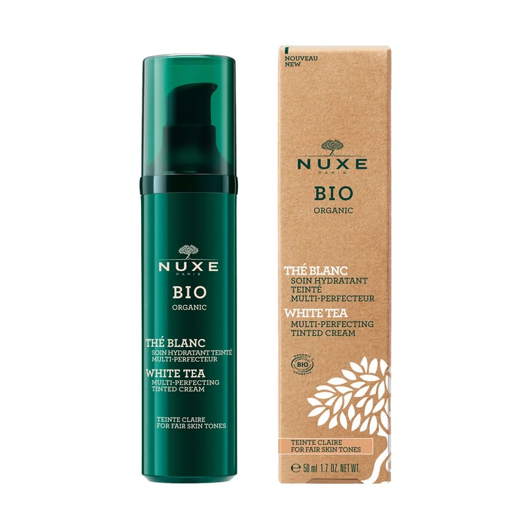 Hydraterende Behandeling Kleur Licht Toon Witte Thee Bio
