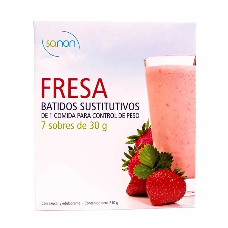 Sanon Frullato Sostitutivo Gusto Fragola