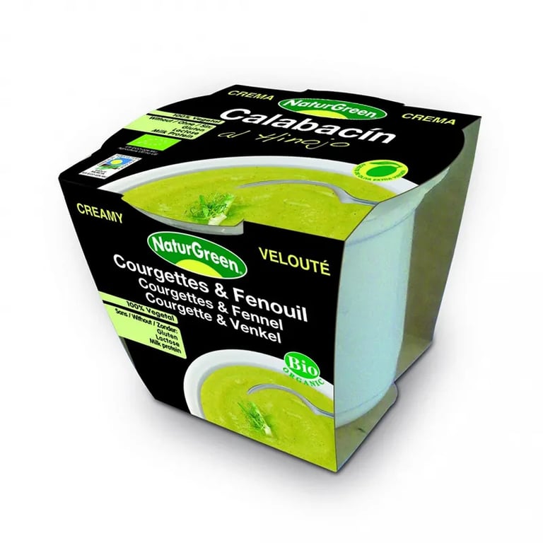 Crema De Calabacin e Hinojo Bio
