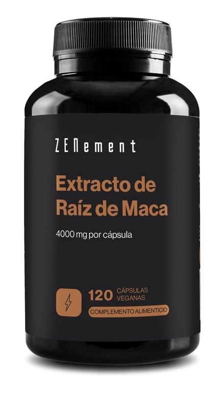 Extracto De Raíz De Maca Peruana 4000 mg 120 Caps de Zenement