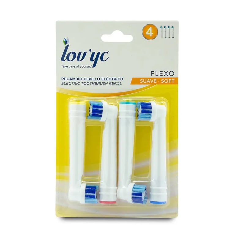 Lovyc Recambio Cepillo Eléctrico Kids Superhéroes Suave