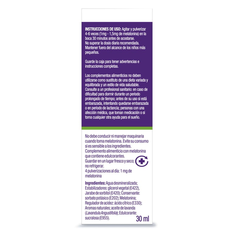 Natura Melatonina Spray Oral 30 ml de Zzzquil