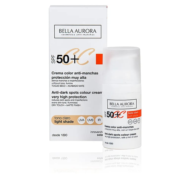 CC CREAM ANTI MANCHAS TONO CLARO SPF50+