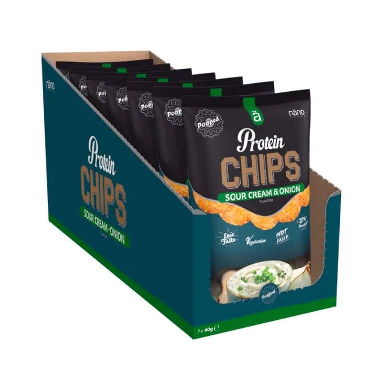 Protein Popped Chips Sour Cream And Onion