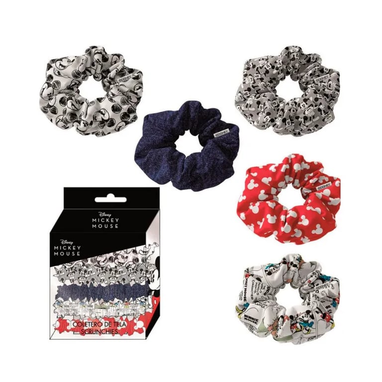 Accessoires Cheveux Chouchou en Tissu Mickey