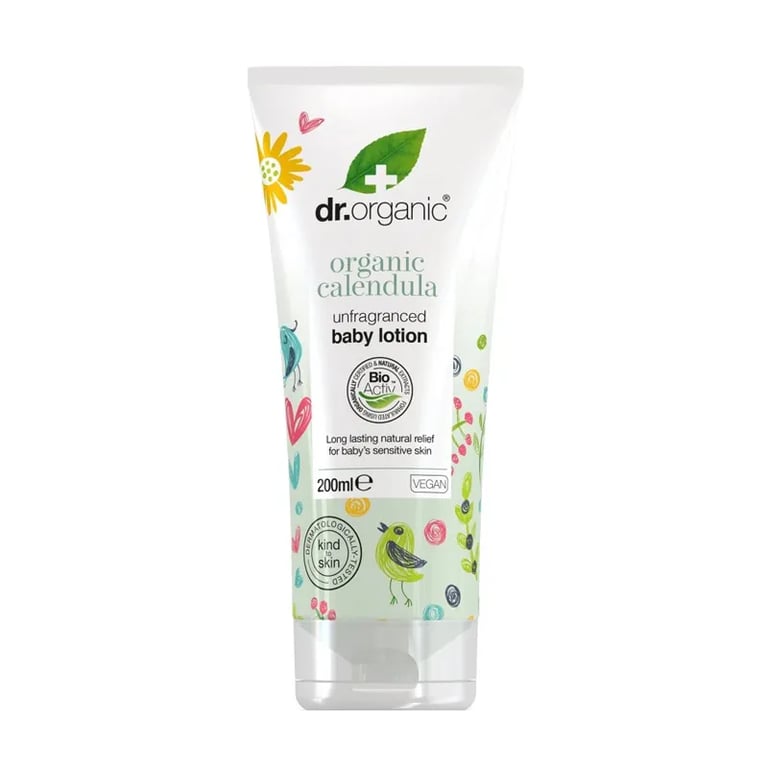 Loción Corporal Para Bebé Con Caléndula Orgánica