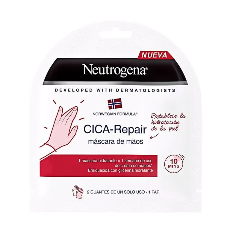 CICA-Repair Máscara de Manos 6 Pares de Guantes