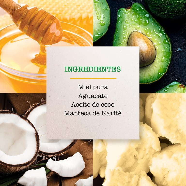 Pure Honey Hair Food Aguacate Styling Mousse - imagen 7 de 8