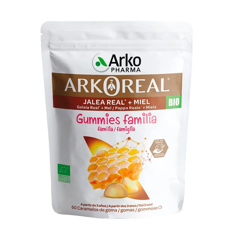 Arkoreal Koningsgelei + honing Bio Gummies Familie