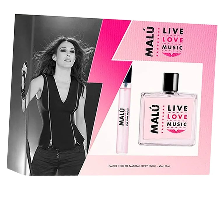 Coffret Malú Live Love Music EDT 100ml + EDT Mini 10 ml
