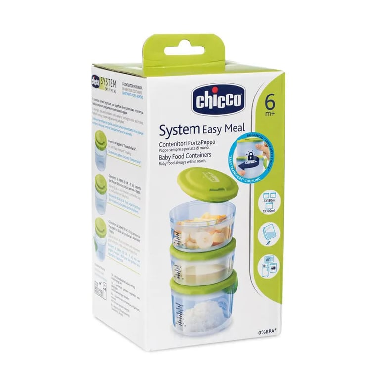 RECIPIENTES PORTAPAPILLA SYSTEM EASY MEAL 6M+