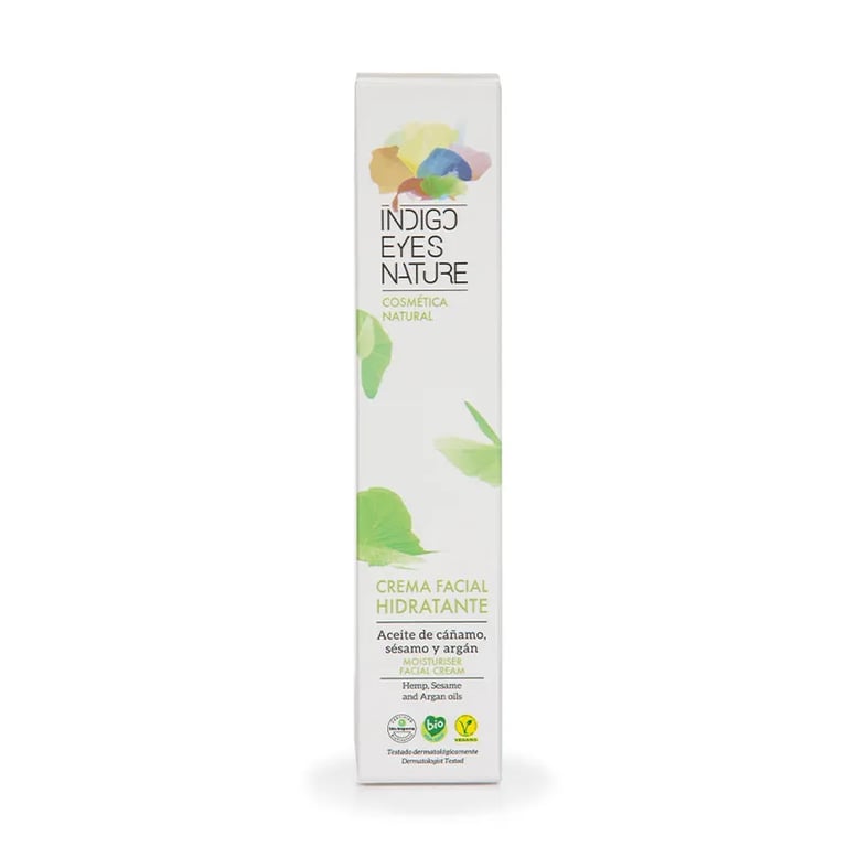 Crème Hydratante Visage Huile De Chanvre, Sésame & Argan