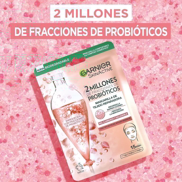 Skinactive Maschera in Tessuto Riparatrice 1 Unità di Garnier