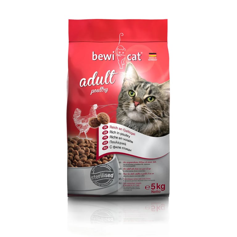 Feline Adult Aves Corral 1 Kg de Bewi Cat - imagen 2 de 6