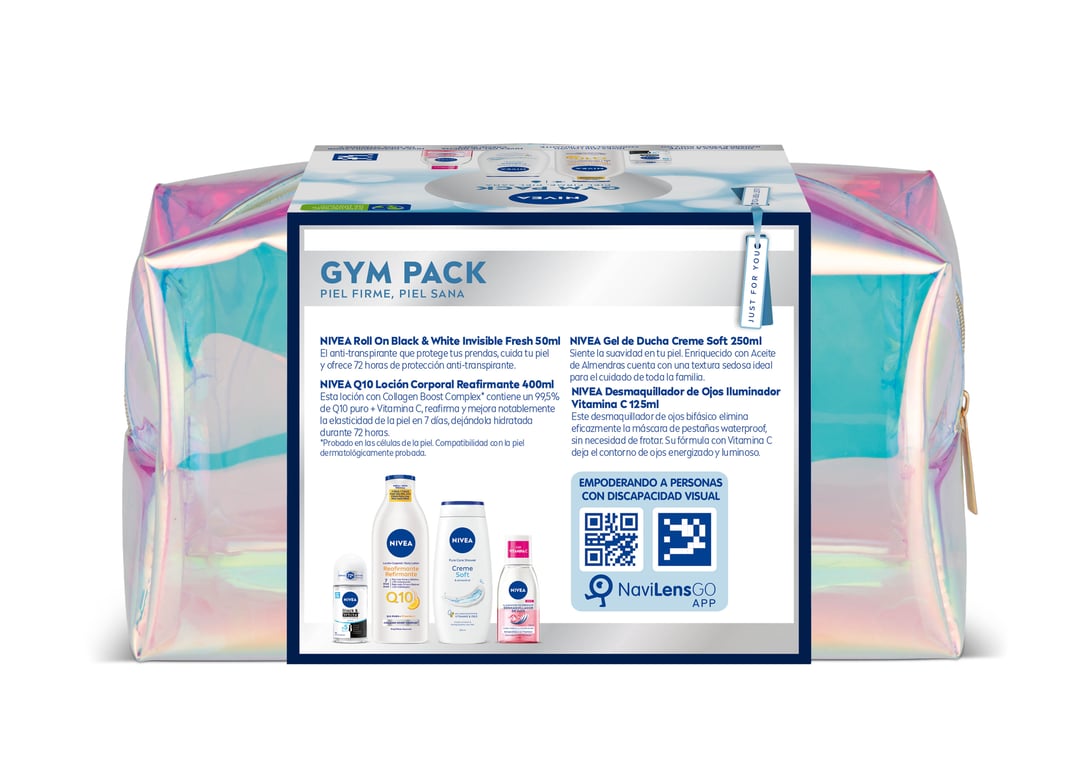 Gym Pack Neceser 4 Piezas de Nivea