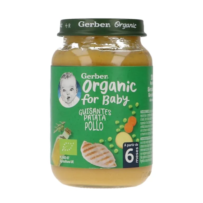 Organic Guisantes Patata Y Pollo