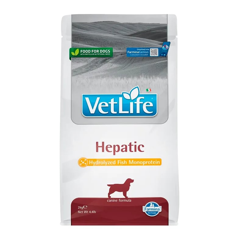 Vetlife Hepatic Hundefutter