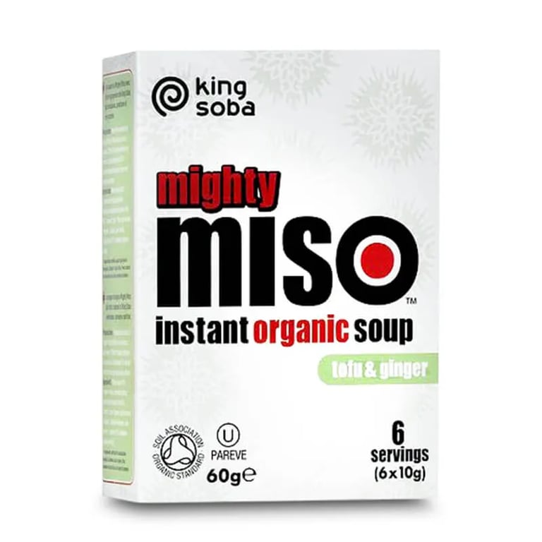 SOUPE MISO AU TOFU ET GINGEMBRE SANS GLUTEN BIO