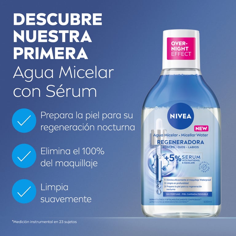 Eau Micellaire Sérum Régénératrice 400 ml de Nivea