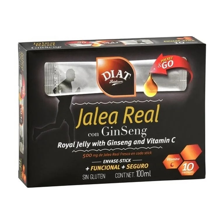 Jalea Real Con Ginseng Sin Gluten
