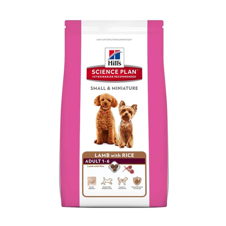 Science Plan Perro Adulto Small & Miniature Cordero 1,5 Kg