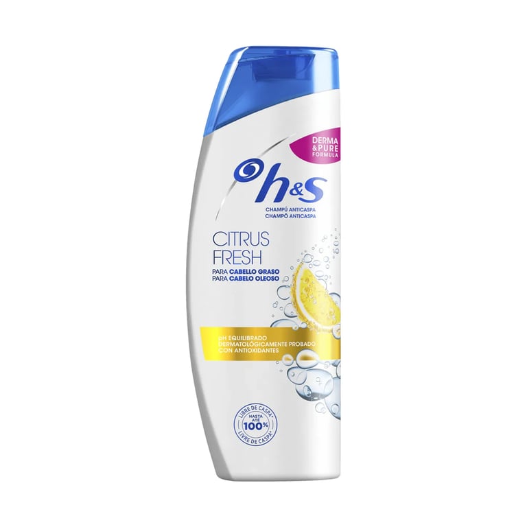 H&S Citrus Fresh Cheveux Gras Shampooing