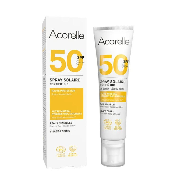 SPRAY SOLAR SPF50 PIELES SENSIBLES Y NIÑOS