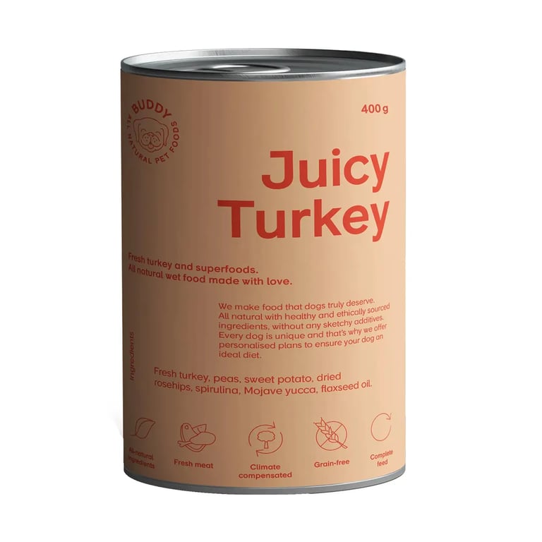 Comida Húmeda Para Perro Pavo