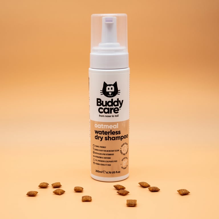 Shampooing Sec à l'Avoine pour Chats - imagen 2 de 16